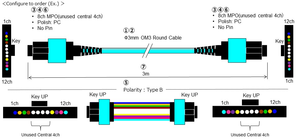 MPO Jumper Cable