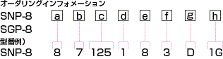 FC 斜めPC用プラグ オーダリングインフォメーション