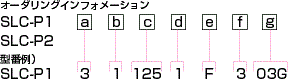 LC プラグ　オーダリングインフォメーション